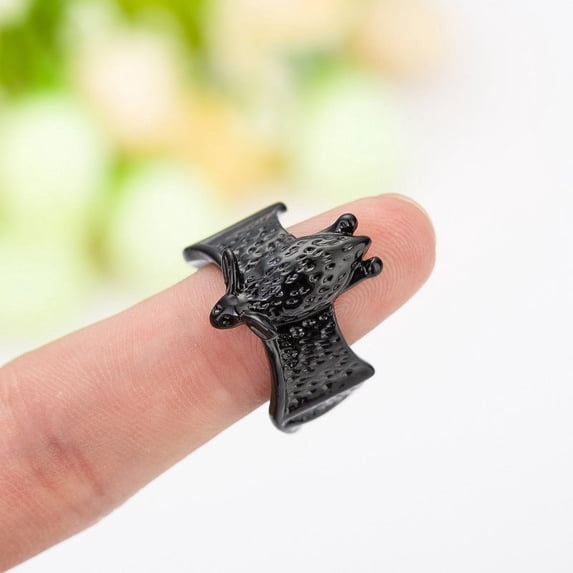 Unisex Bat Ring: Animal Shape Alloy Fashion Ring, Electroplated Finish, Birthday Gift, National Tide, Metal Accessory