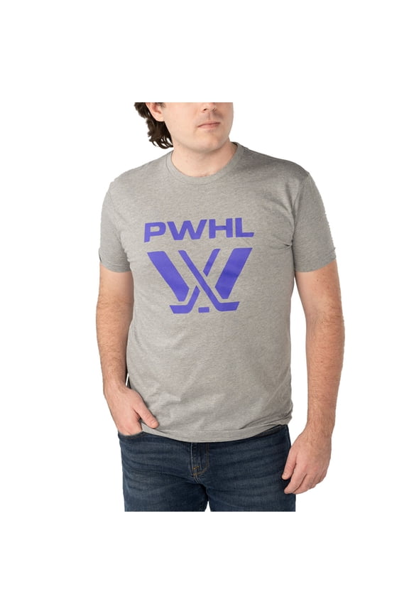 Unisex Bauer Hockey Black PWHL-Graphic T-Shirt