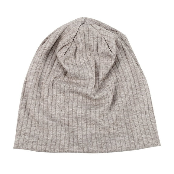 ZQUUVOU Unisex Beanie Hats For Men & Women Winter Ski Hat Classic Knit Cuffed Beanie Hat Winter Knitted Pile Hat Headband Hat A-Coffee