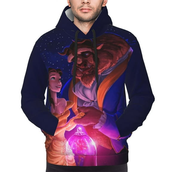 Unisex Beauty The Be-as Pullover Hoodies 3D Print Novelty Sweatshirts Hoodie with Pocket for Men Women