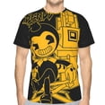 thumbnail image 1 of Unisex Bendy And The Ink Machine 3d Graphic Print Shirts For Mens Womens Casual Short Sleeve Tee Shirts Top, 1 of 7