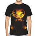 thumbnail image 1 of Unisex Bendy And The Ink Machine 3d Graphic Print Shirts For Mens Womens Casual Short Sleeve Tee Shirts Top, 1 of 7