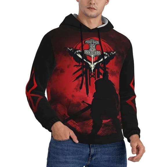 Unisex Berserk Pullover Hoodies 3D Print Novelty Sweatshirts Hoodie with Pocket for Men Women