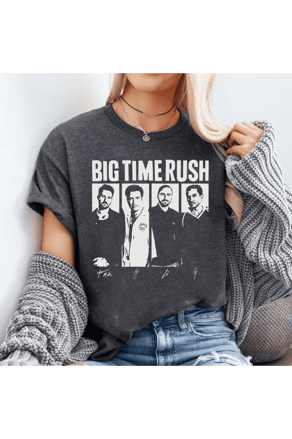 Unisex Big Time Rush Graphic T-Shirt, Sizes S-5XL, Tbun
