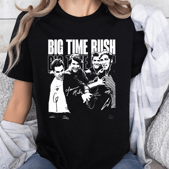 Unisex Big Time Rush Music Tour 2025 Graphic T-Shirt, Sizes S-5XL, Tbun