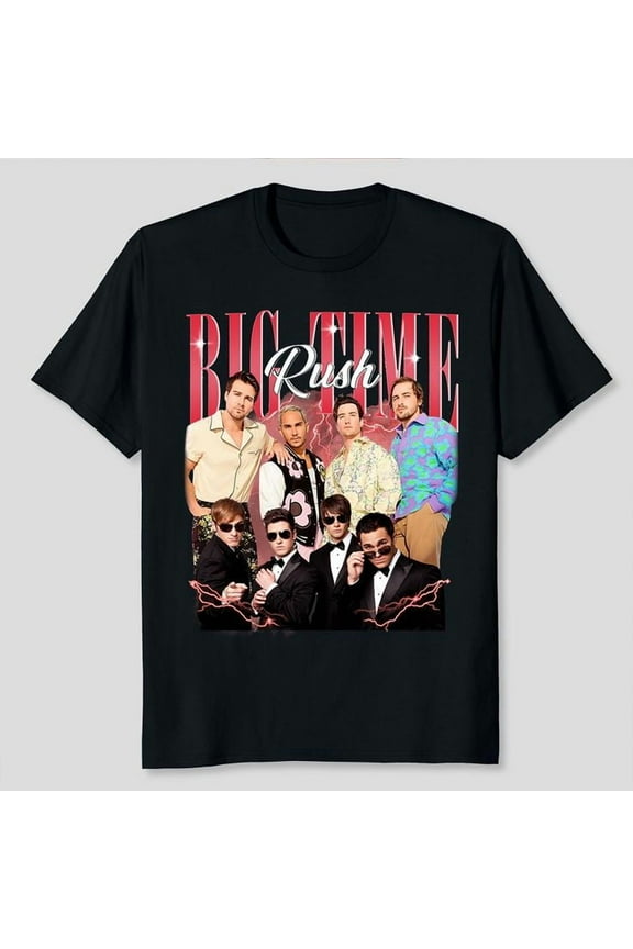 Unisex Big Time Rush Retro Graphic T-Shirt, Sizes S-5XL, Tbun