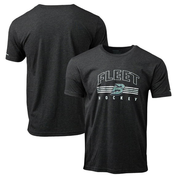 Unisex Black Boston Fleet Tri-Blend T-Shirt