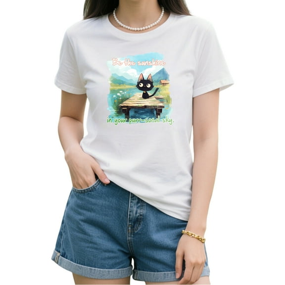 Unisex Black Cat Hoodie for Cat Lovers, Oversized Cartoon Graphic Pullover Sweatshirt, Comfortable Casual Hoodie for Men and Women