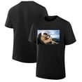 thumbnail image 1 of Unisex Black Fallen Angel Alexandre Cabanel T-Shirt, 1 of 4