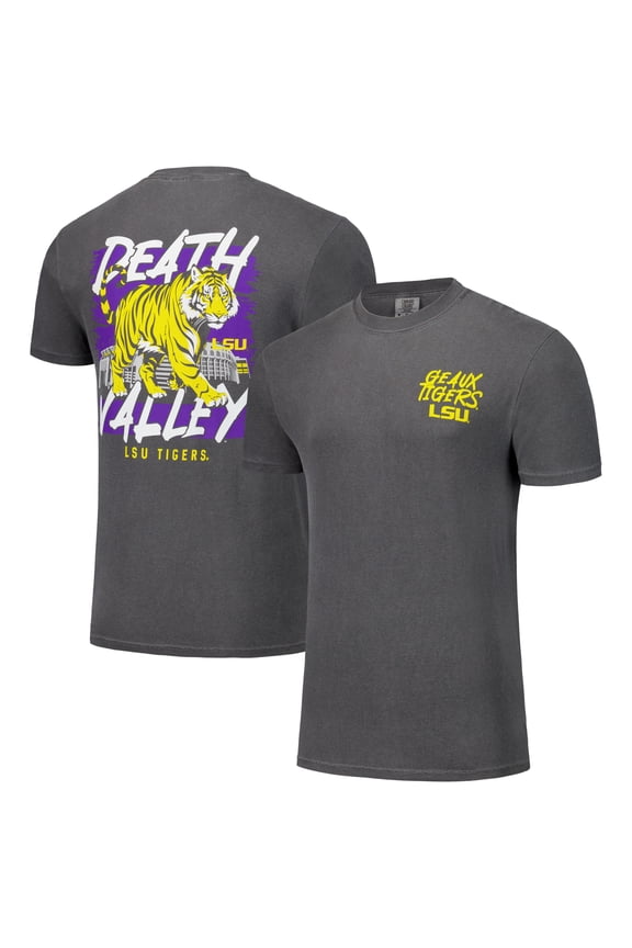 Unisex Black LSU Tigers Hyper Local Large Mascot Stadium T-Shirt
