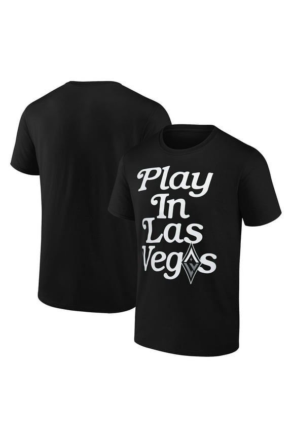 Unisex Black Las Vegas Aces Play In T-Shirt