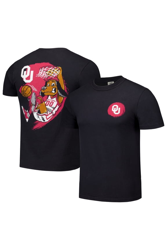 Unisex Black Oklahoma Sooners Hyper Local Top Daug Slam Dunk T-Shirt
