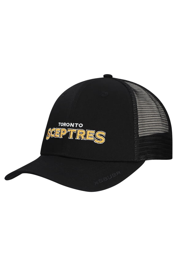 Unisex Black Toronto Sceptres Meshback Adjustable Hat