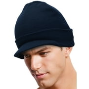 Unisex Blank Cuff Beanie Hat (Comes In Many Different Colors), Navy by KC Caps