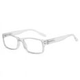thumbnail image 1 of Unisex Blue Light Blocking Reading Glasses Spring Hinge Rectangle Readers Presbyopic glasses, 1 of 3