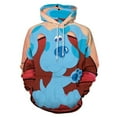 thumbnail image 1 of Unisex Blue'S Clues Hoodies 3D Printed Pullover Hooded Sweatshirt with Pocket for Mens Womens, 1 of 8