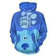 thumbnail image 1 of Unisex Blue'S Clues Hoodies 3D Printed Pullover Hooded Sweatshirt with Pocket for Mens Womens, 1 of 8