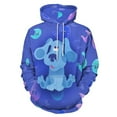 thumbnail image 1 of Unisex Blue'S Clues Hoodies 3D Printed Pullover Hooded Sweatshirt with Pocket for Mens Womens, 1 of 8