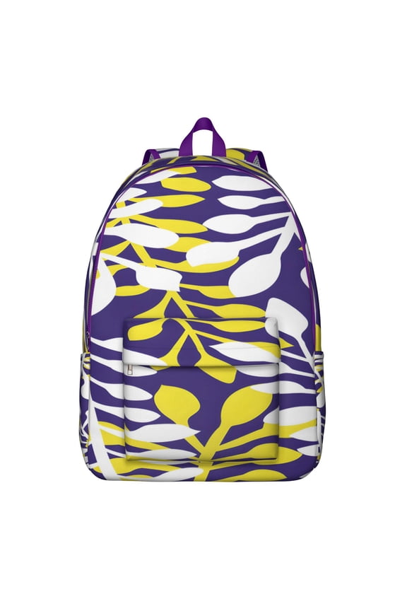 Unisex Bohemian Backpack: Roomy Boho Bookbag with Front Zipper Pocket for High School, College, Work Commute, Travel, Weekend Getaways, Durable and Versatile, Perfect Gift