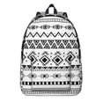 thumbnail image 1 of Unisex Bohemian Backpack: Roomy Boho Daypack with Front Pocket for School, College, Work, Travel, Vacation, Stylish and Durable, Perfect Gift Option, 1 of 5