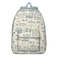 thumbnail image 1 of Unisex Boho Style Backpack, Bohemian Print Zipper Bag with Front Pocket, Lightweight Rucksack for School University Work Commute Vacation, Perfect Gift Choice, 1 of 5