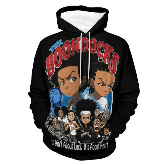 Unisex Boondoc-k Pullover Hoodies 3D Print Novelty Sweatshirts Hoodie with Pocket for Men Women
