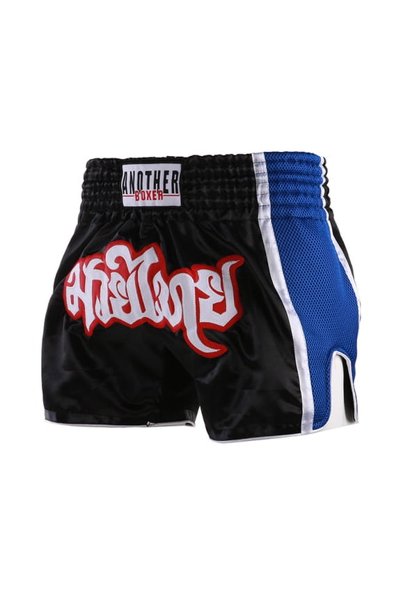 Unisex Boxing Shorts MMA Muay Thai Training Trunks Fitness Shorts for Adults
