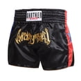 thumbnail image 1 of Unisex Boxing Shorts MMA Muay Thai Training Trunks Fitness Shorts for Adults, 1 of 8