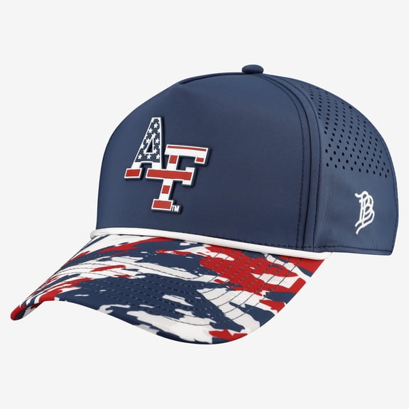 Unisex Branded Bills Navy Air Force Falcons Stars & Stripes Rope Adjustable Hat