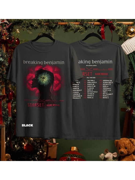 Unisex Breaking Ben@min 2026 Tour Shirt | Band Graphic Tee | Music Fan Gift