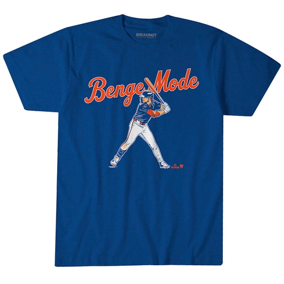 Unisex BreakingT Carson Benge Royal New York Mets T-Shirt