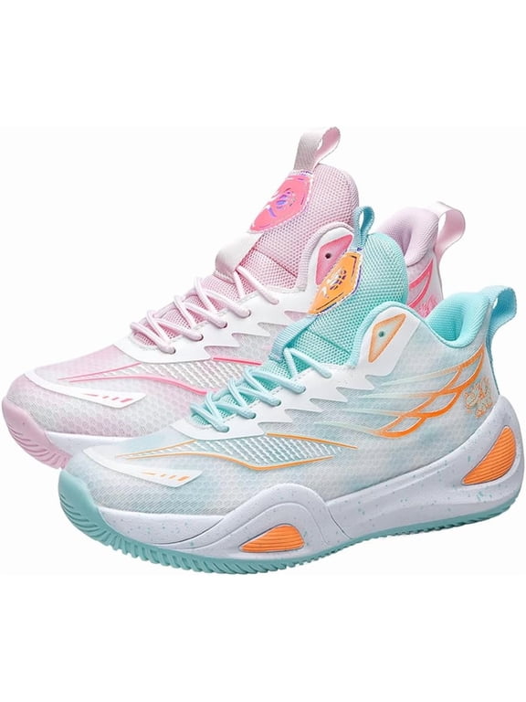 Unisex Breathable Basketball Sneakers: Lightweight & Anti-Slip for Sports Training