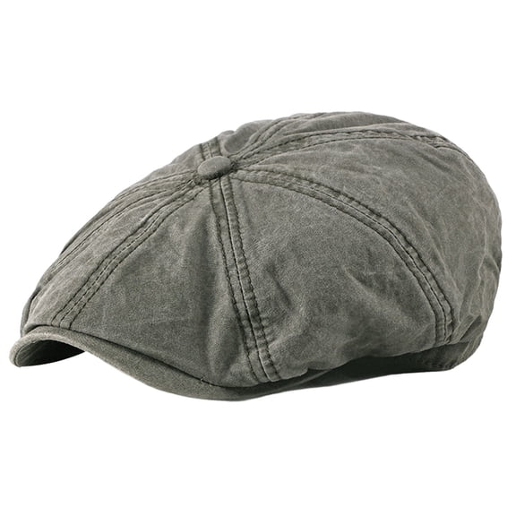 Unisex Breathable Cotton Summer Hat Newsboy Beret Hat Taxi Hat