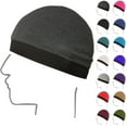 thumbnail image 1 of Unisex Breathable Dome Wig Cap Wide Edge Elastic Shaping Summer Sweat Wicking Hat, 1 of 5