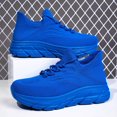 thumbnail image 1 of Unisex Breathable Fly Knit Casual Sports Shoes, 1 of 2
