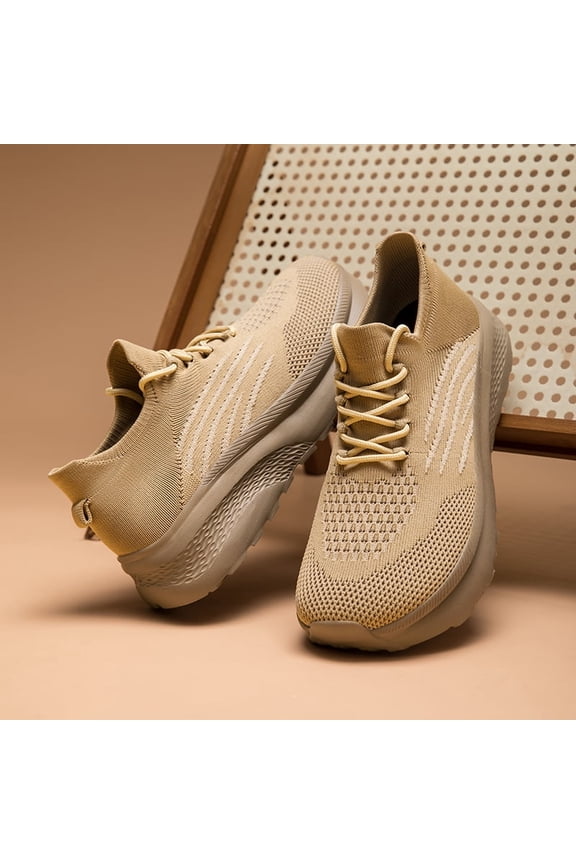 Unisex Breathable Fly Knit Casual Sports Shoes