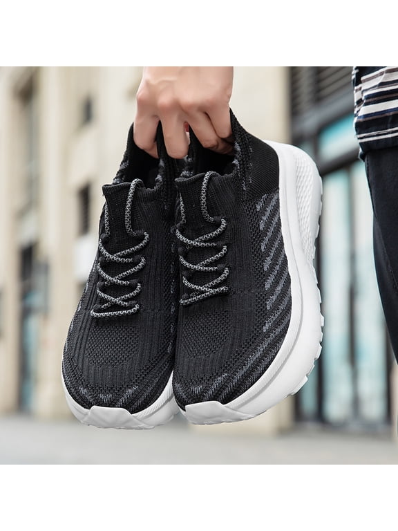 Unisex Breathable Fly Knit Casual Sports Shoes