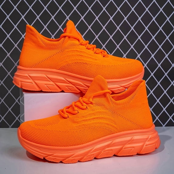 Unisex Breathable Fly Knit Casual Sports Shoes