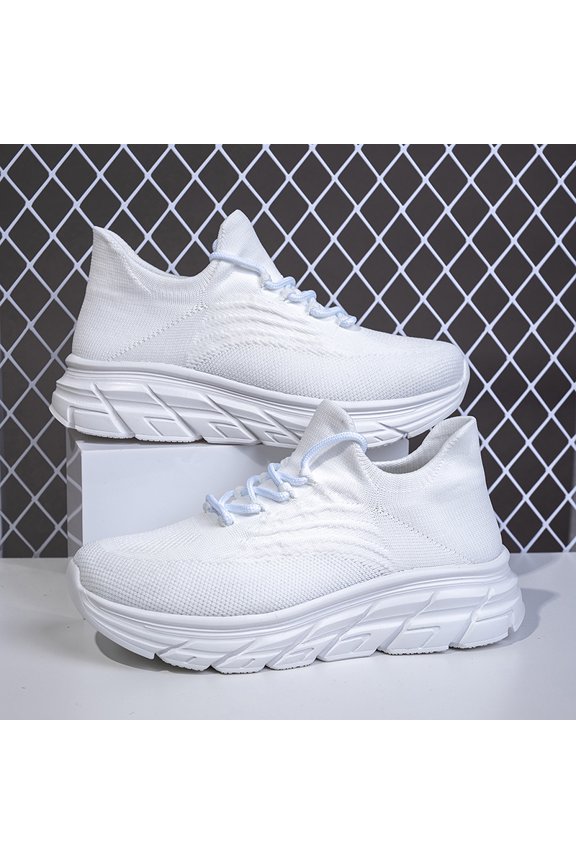 Unisex Breathable Fly Knit Casual Sports Shoes