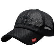 Unisex Breathable Full Mesh Hat, Summer Mesh Baseball Cap Trucker Hat, Baseball Cap for Men Women Outdoor Sports