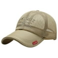 thumbnail image 1 of Unisex Breathable Full Mesh Hat, Summer Mesh Baseball Cap Trucker Hat, Baseball Cap for Men Women Outdoor Sports, 1 of 5