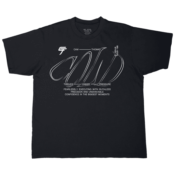 Unisex Bristol Studio Cam Thomas Black Brooklyn Nets Stadium Essentials T-Shirt