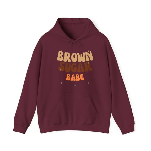 Unisex Brown Sugar Babe Heavy Blend Hooded Sweatshirt