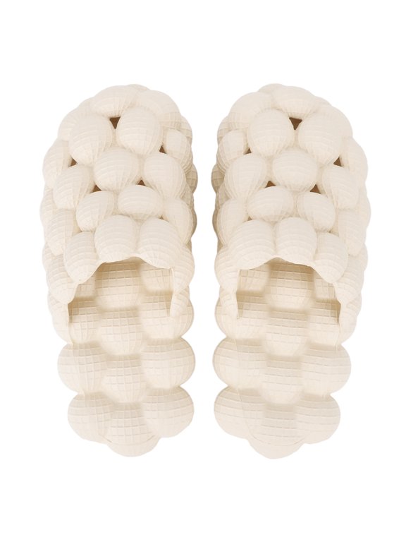 Unisex Bubble Slides Stress Relief Massage Slippers Footwear Spa Gym Beach Comfort Sandals Size 39-40 (8.5/9.5 Women / 7/8 Men - 9.8 in / 25 cm)