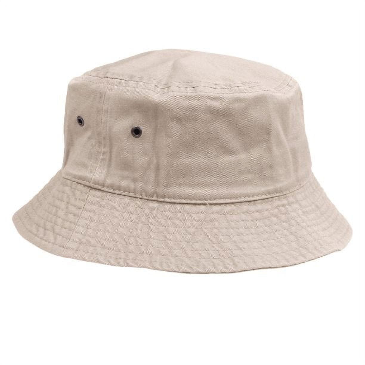 Unisex Bucket Hat for Women Men 100% Cotton Denim Packable Summer ...