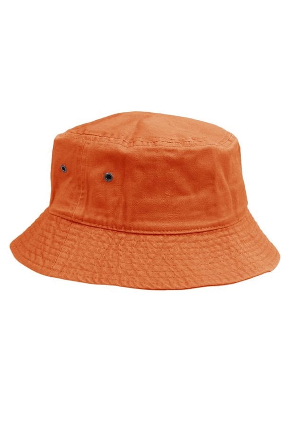 Unisex Bucket Hat for Women Men 100% Cotton Denim Packable Summer Travel Beach Sun