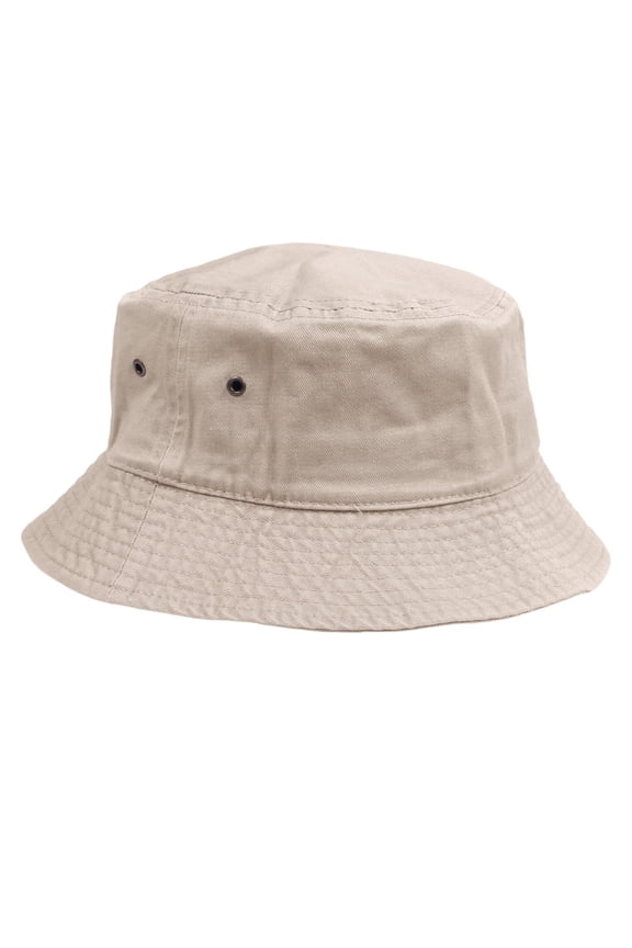 Unisex Bucket Hat for Women Men 100% Cotton Denim Packable Summer Travel Beach Sun