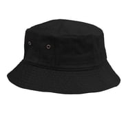 TZ Promise Unisex Bucket Hat for Women Men 100% Cotton Denim Packable Summer Travel Beach Sun