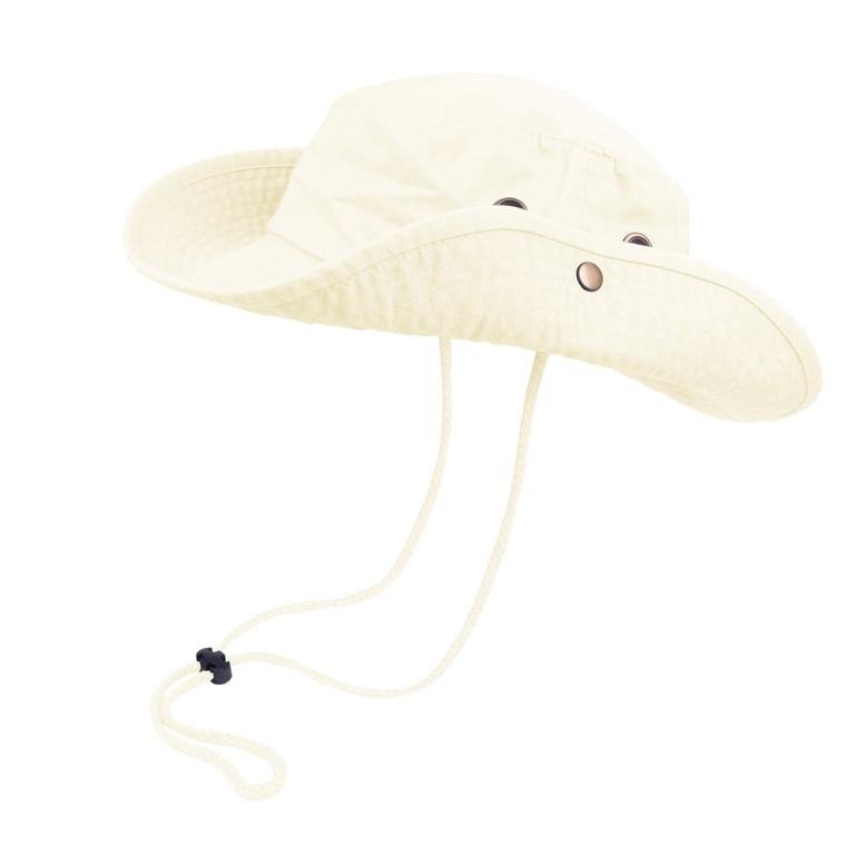 TZ Promise Classic Cotton Wide Brim Bucket Hat with  display picture 3