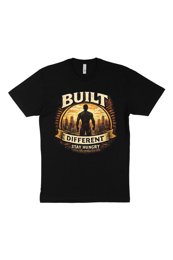 Unisex Built Different Stay Hungry T-Shirt